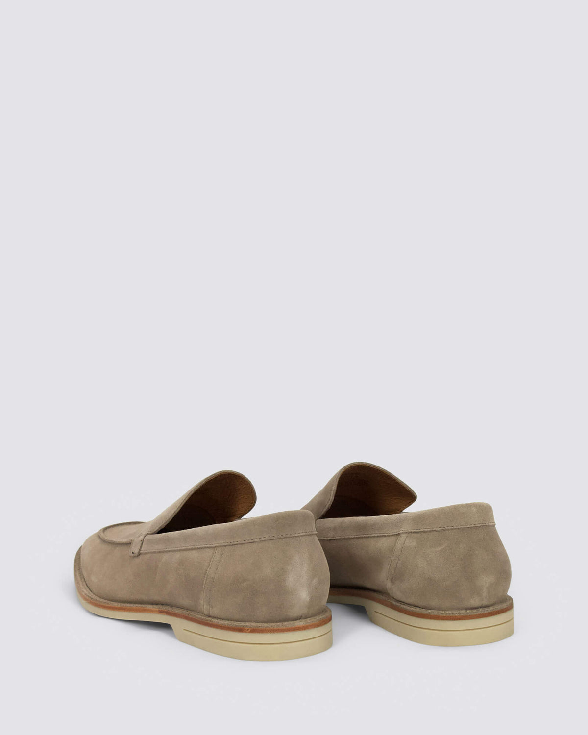 CASINO MENS LOAFERS TAUPE SUEDE