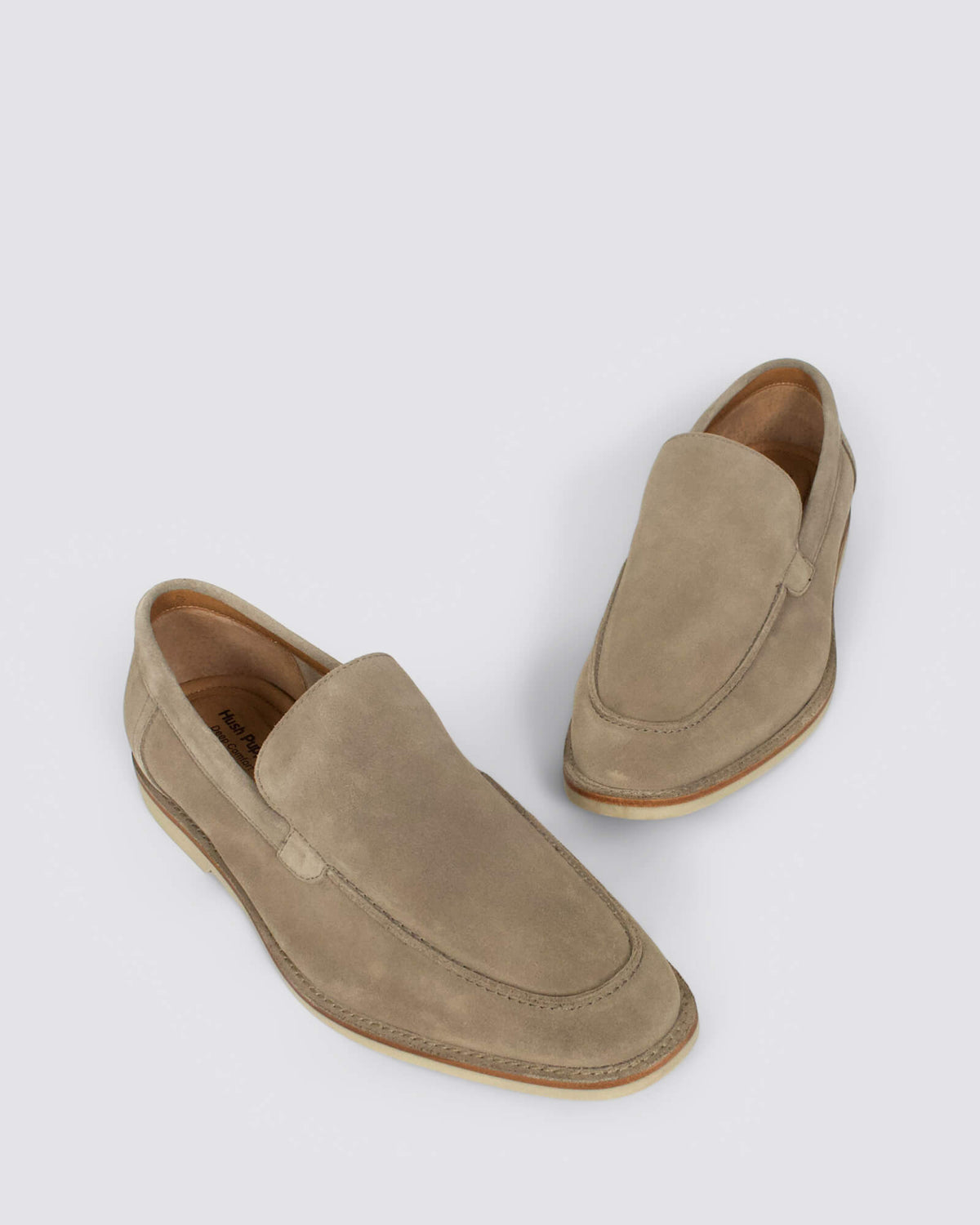 CASINO MENS LOAFERS TAUPE SUEDE