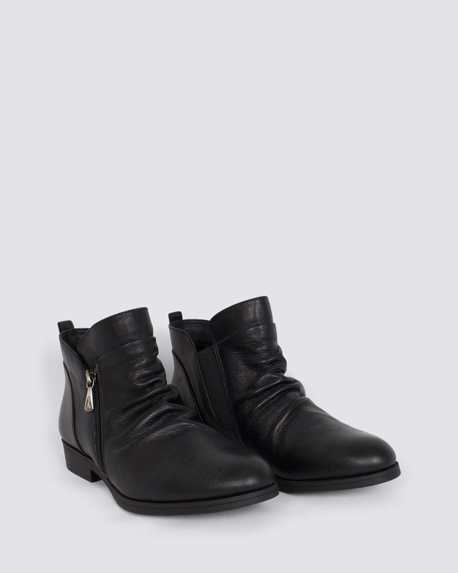 CHALET ANKLE BOOTS BLACK/BLACK