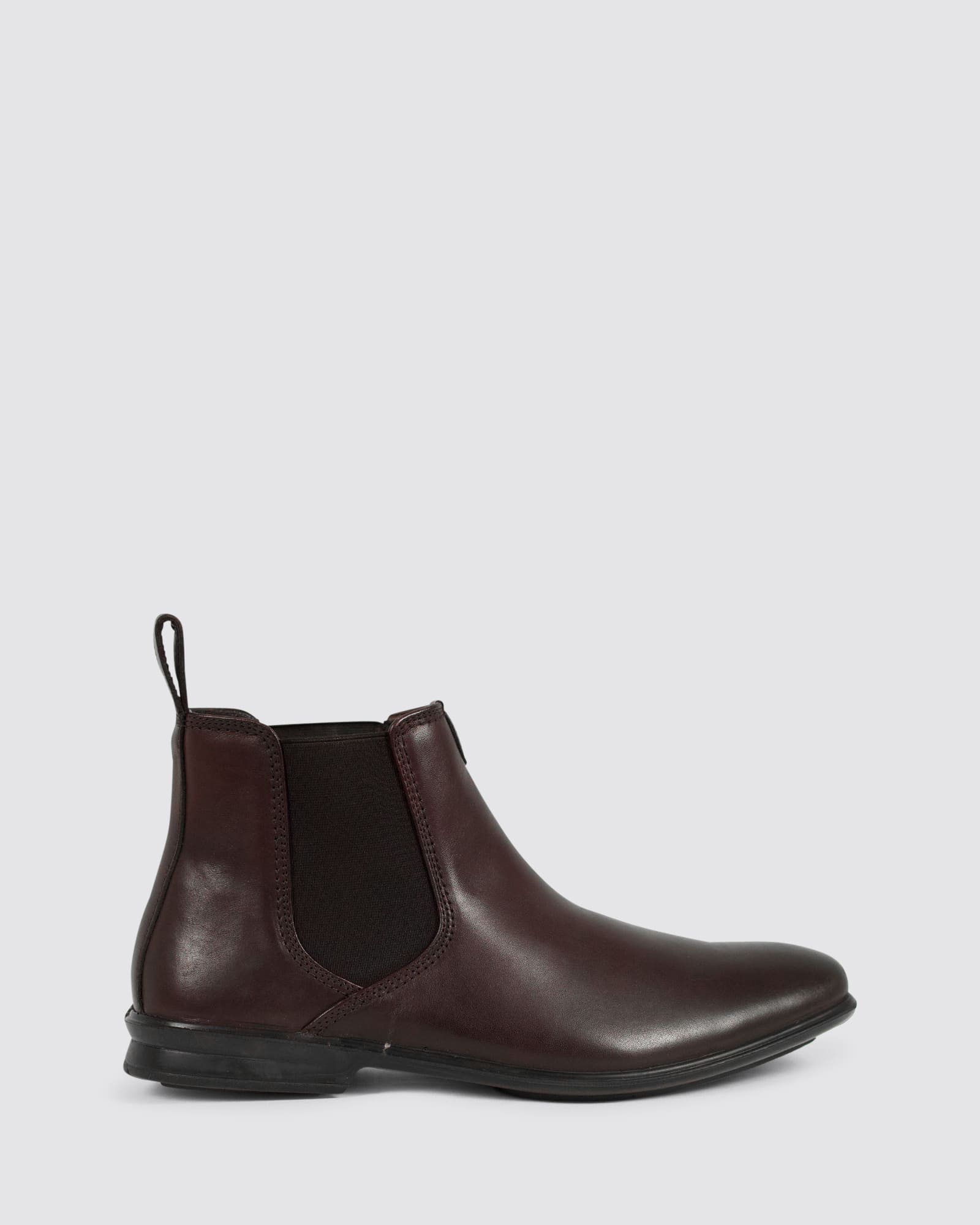 CHELSEA BOOTS MAHOGANY LEATHER