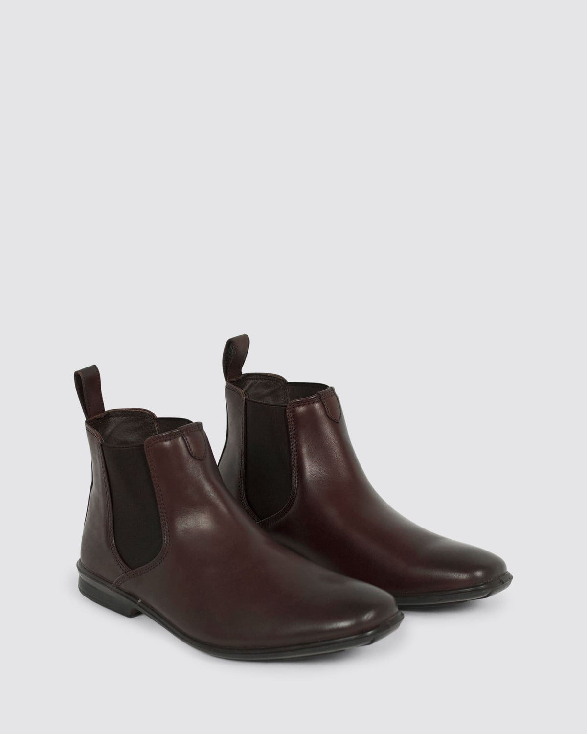CHELSEA BOOTS MAHOGANY LEATHER