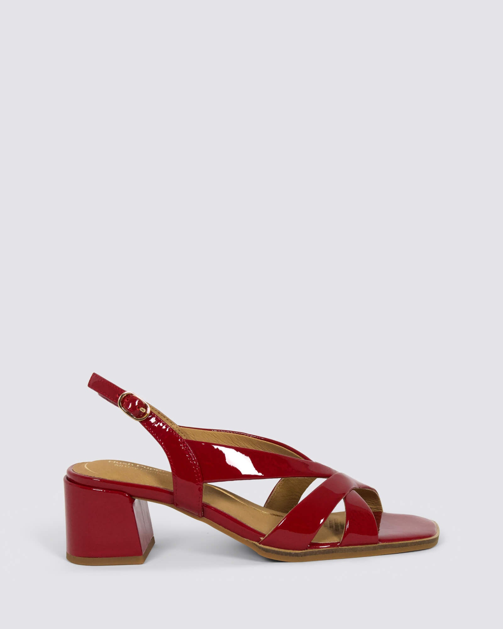 KABOO HEELS RED PATENT