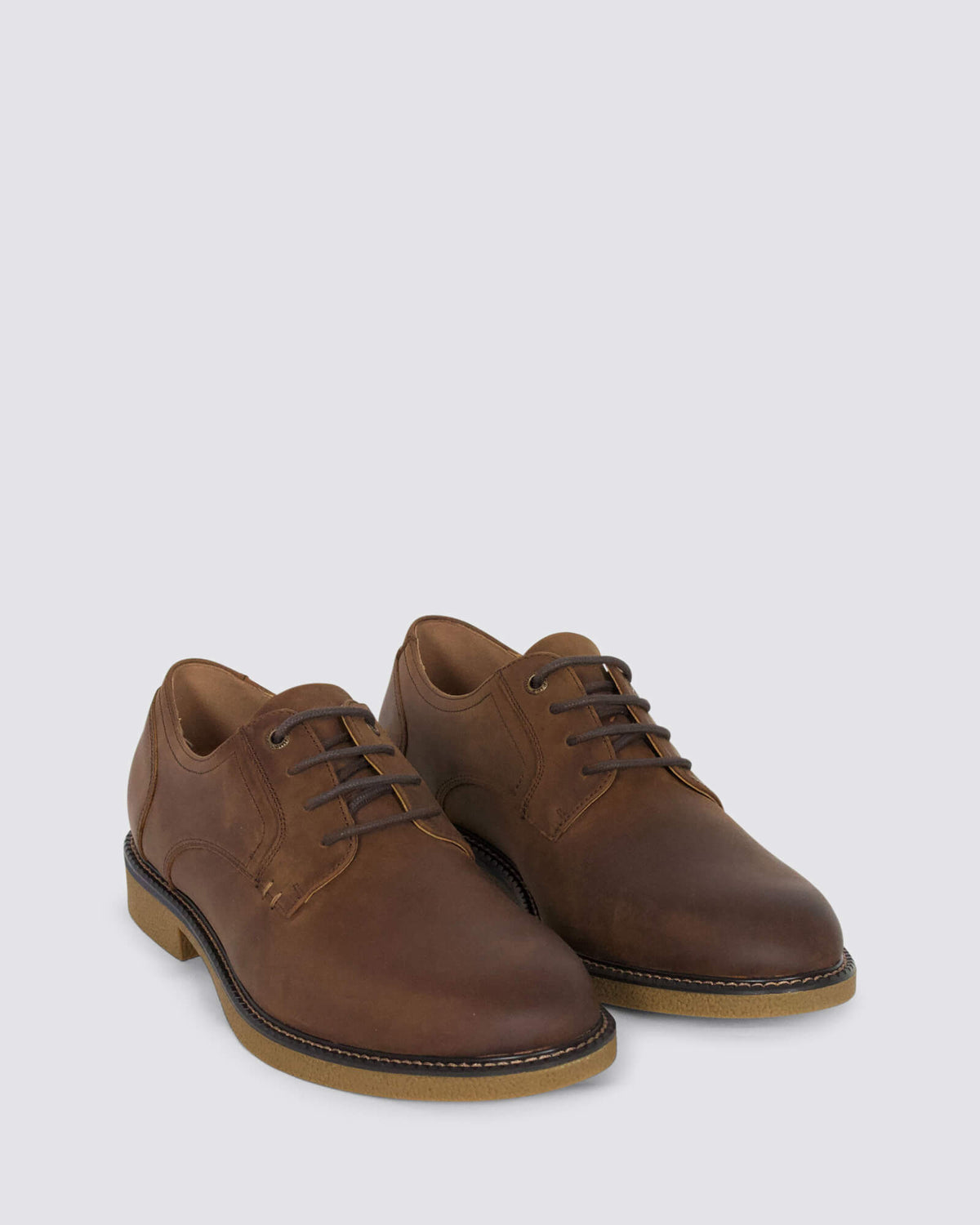 MANCHESTER DRESS SHOES BROWN RUB