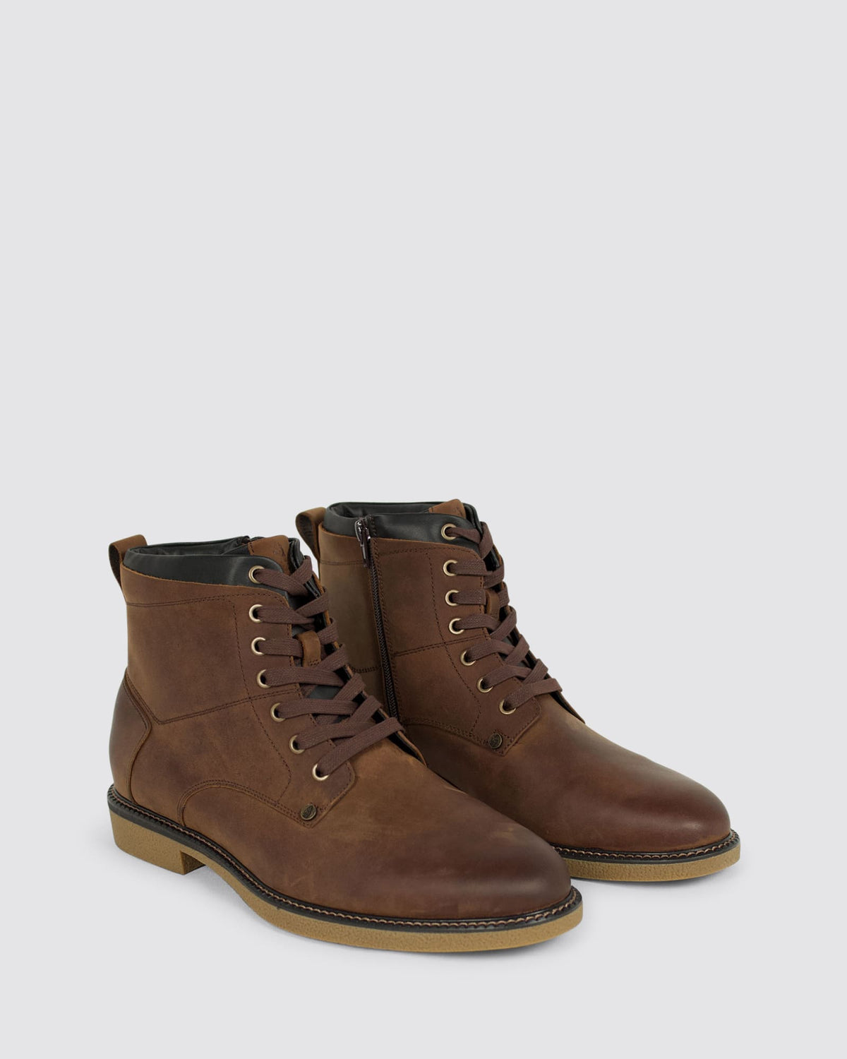 Hush Puppies Montreal Dark Brown Mens Boots Andrea Biani