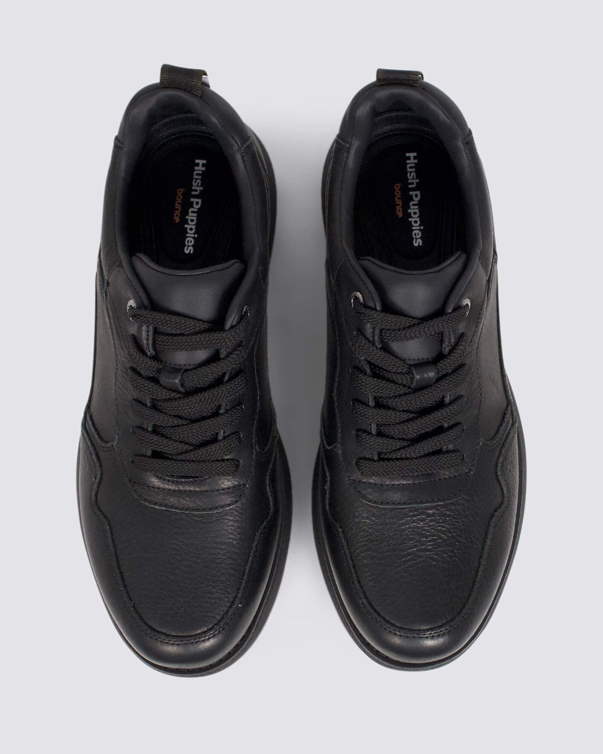 RAMBLE MENS LACE UP BLACK LEATHER