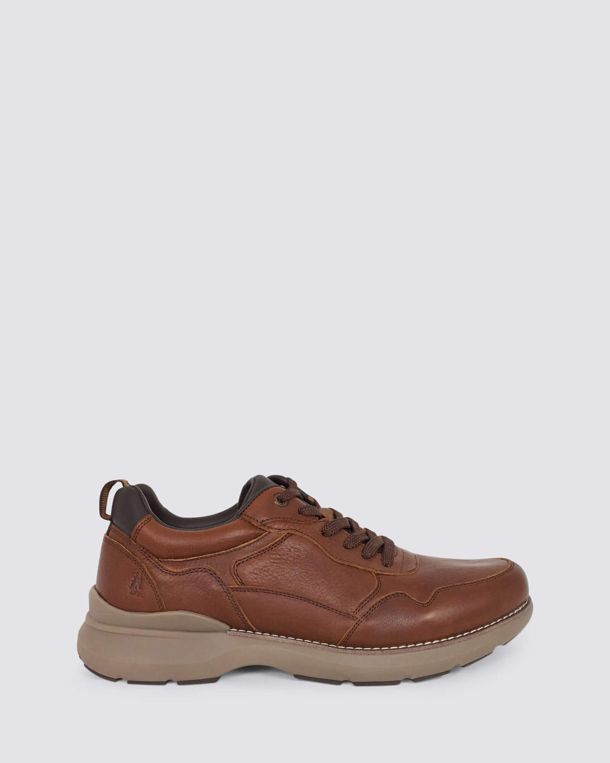 RAMBLE MENS LACE UP TAN LEATHER