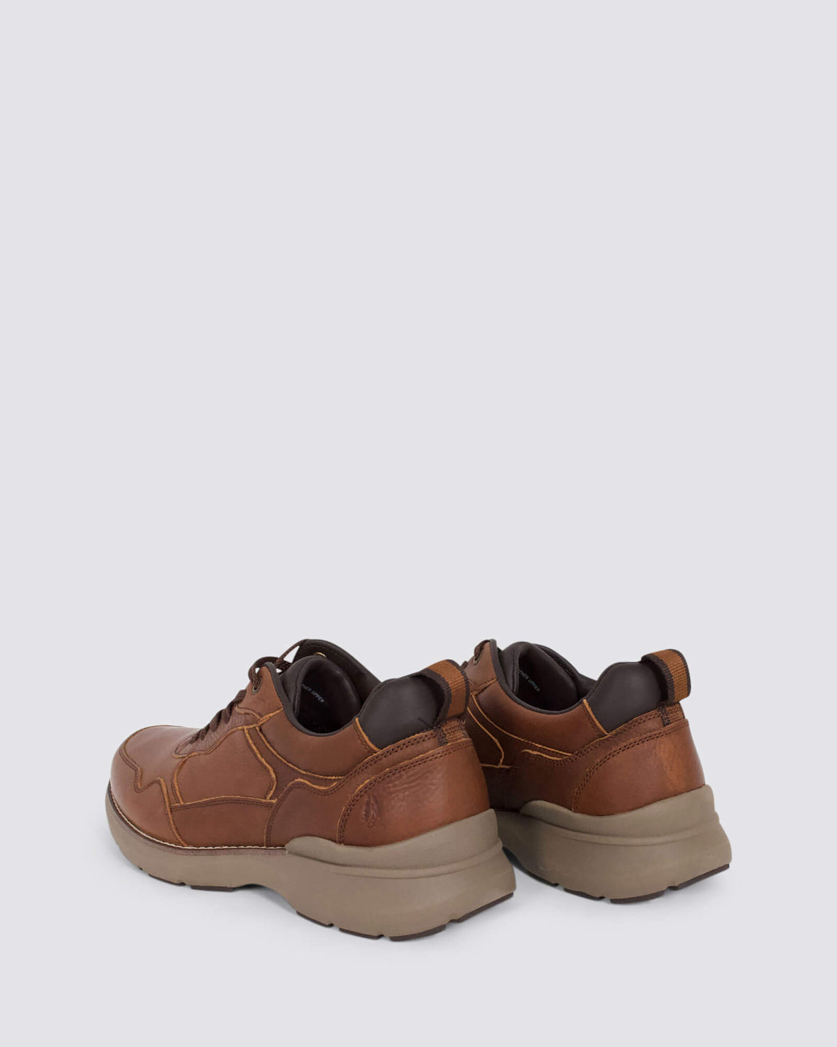 RAMBLE MENS LACE UP TAN LEATHER