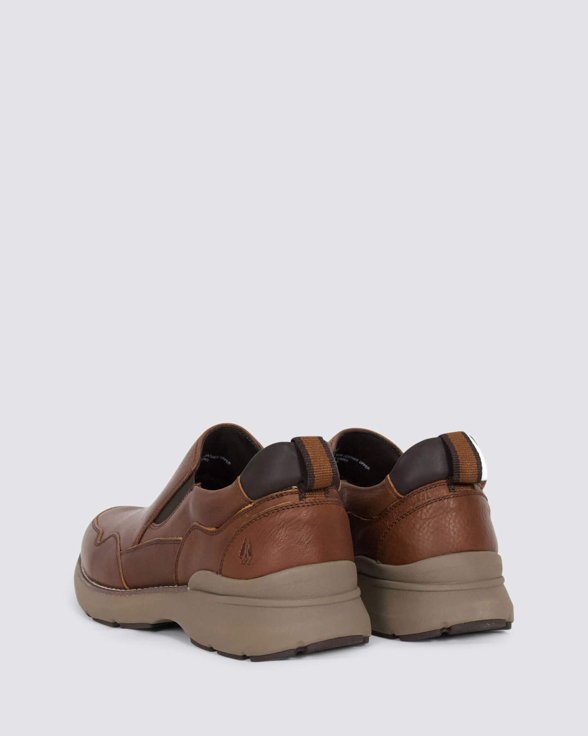 ROUTE SLIP ON SNEAKERS TAN LEATHER