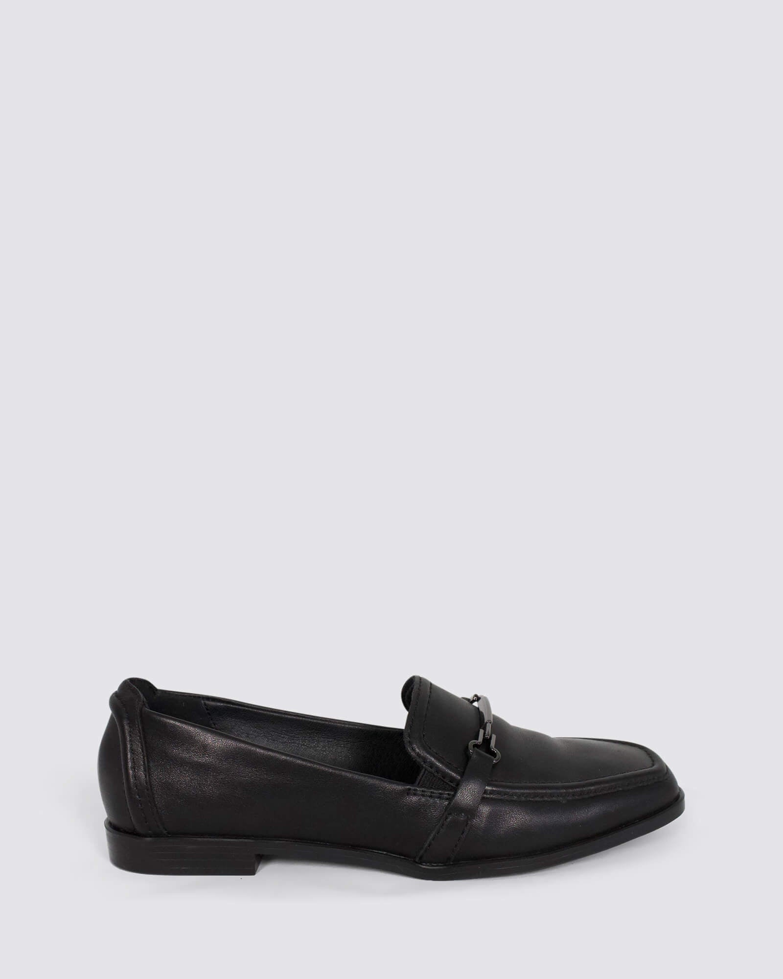 ZIPPO WOMENS LOAFERS BLACK