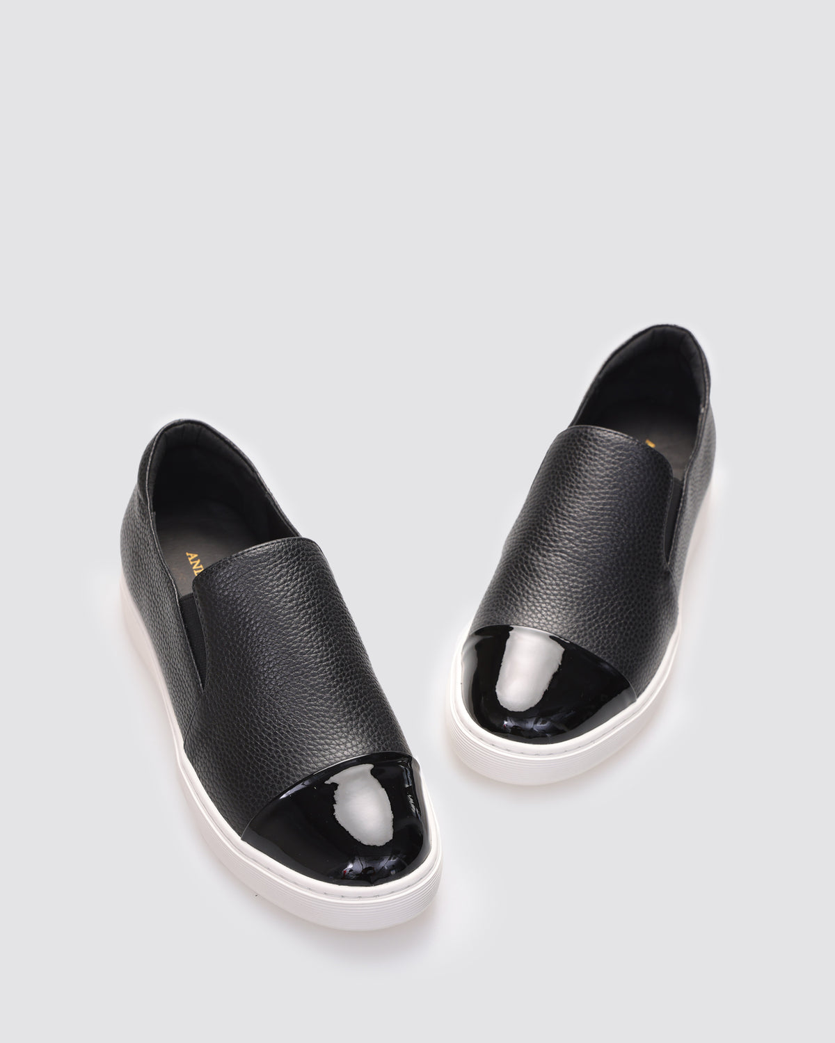 ICEPOPPY II SNEAKERS BLACK LEATHER