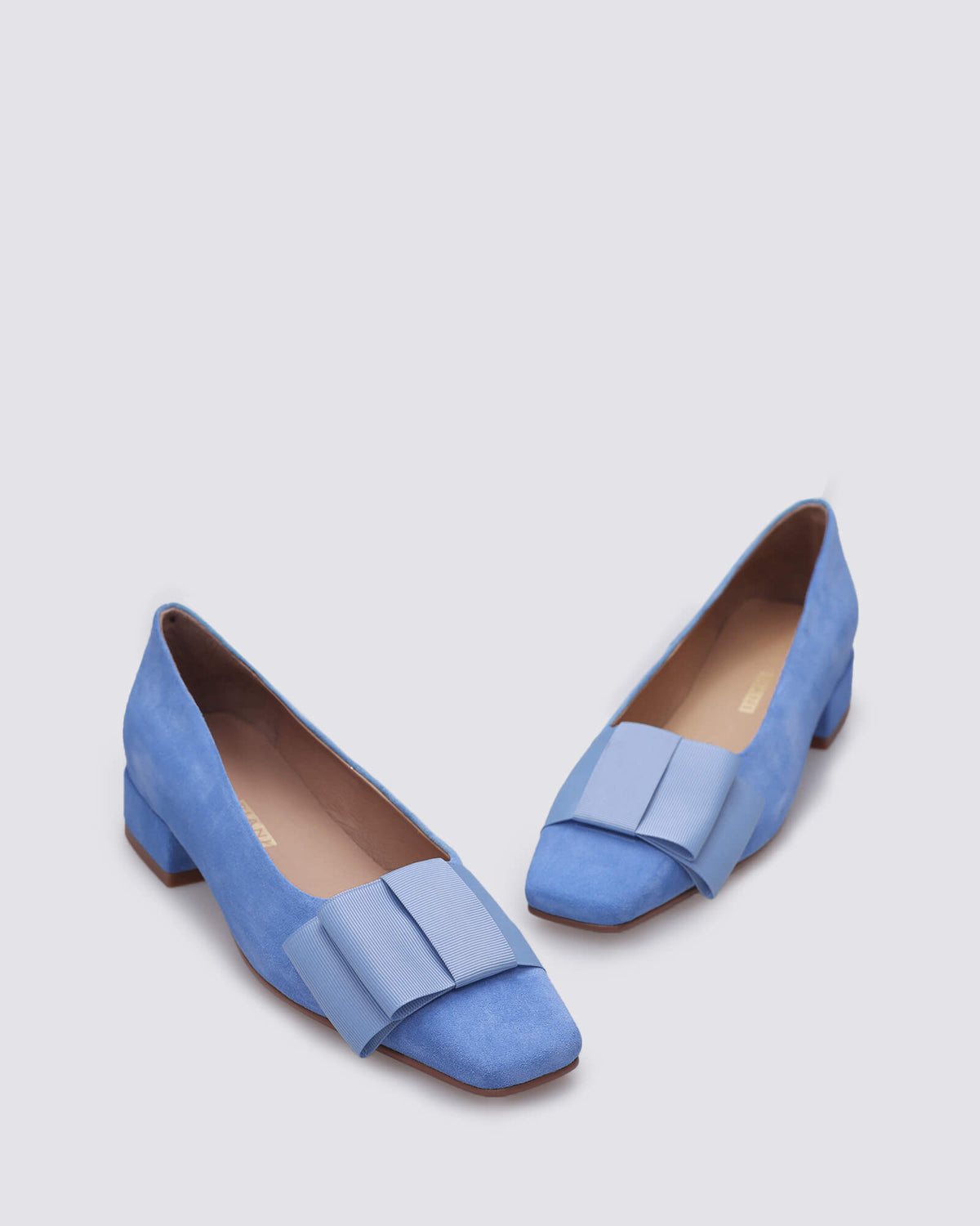 ICING FLATS CORNFLOWER SUEDE