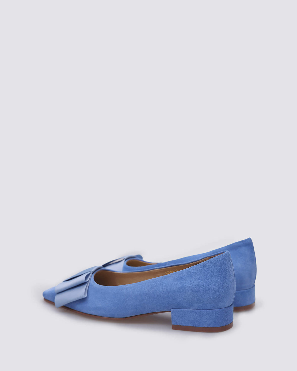 ICING FLATS CORNFLOWER SUEDE