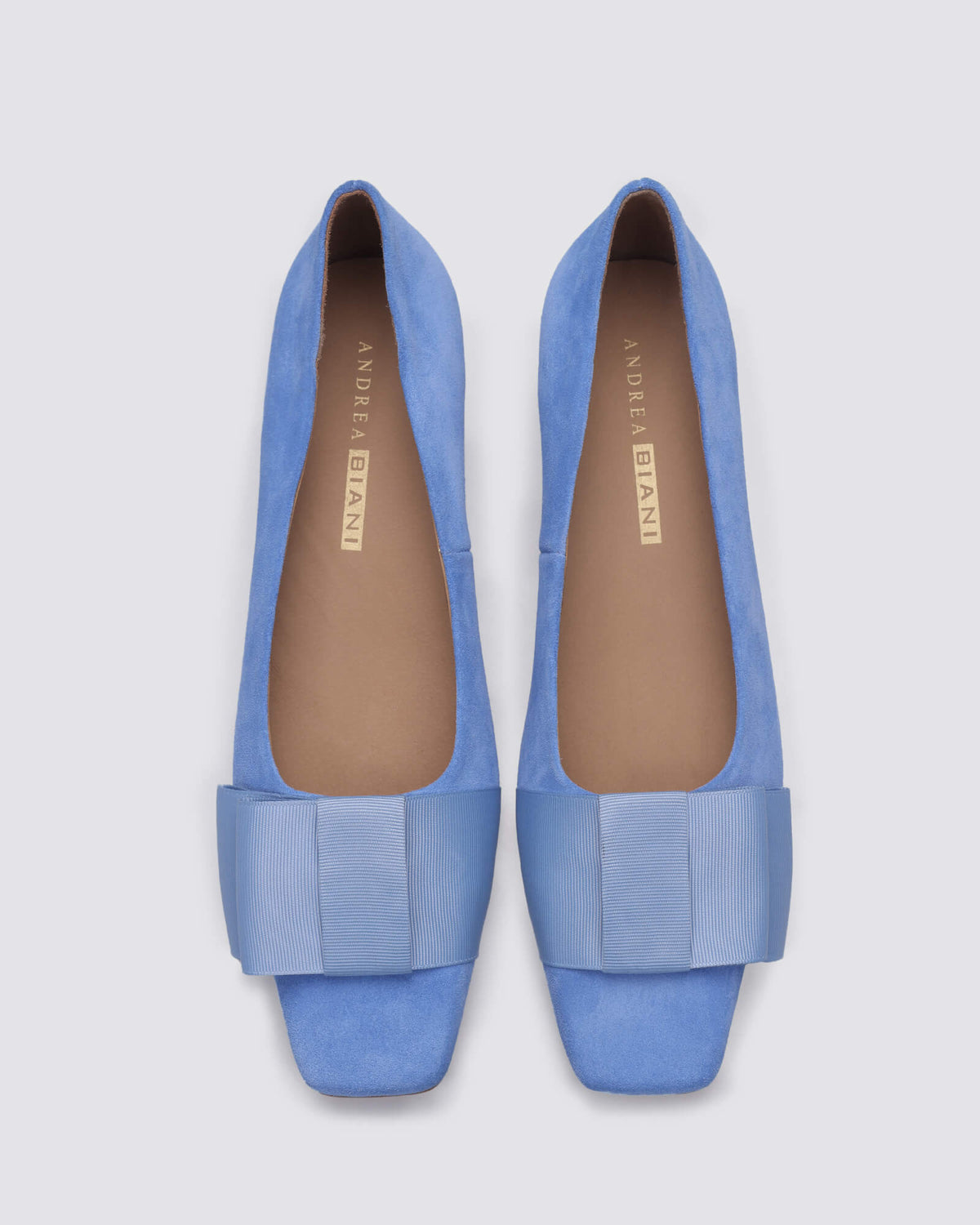 ICING FLATS CORNFLOWER SUEDE