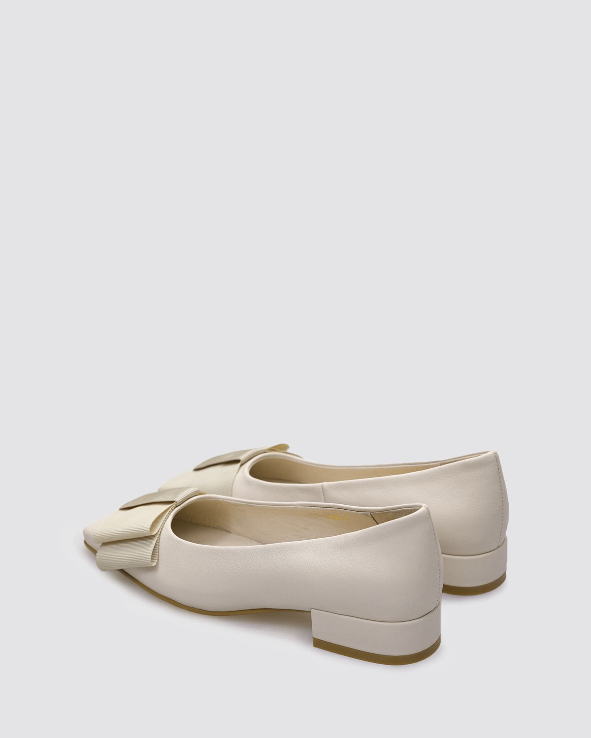 ICING FLATS DOVE LEATHER