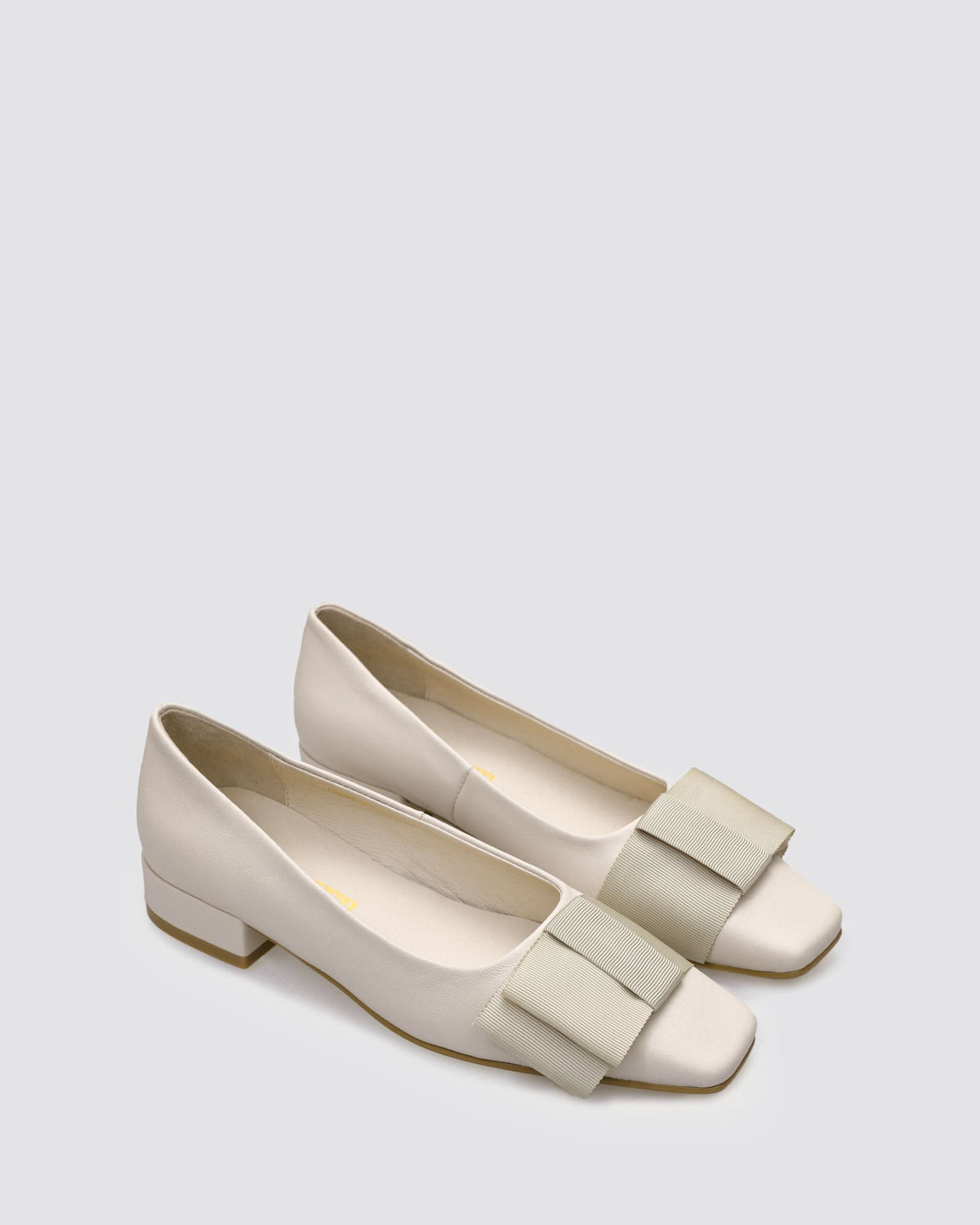 ICING FLATS DOVE LEATHER