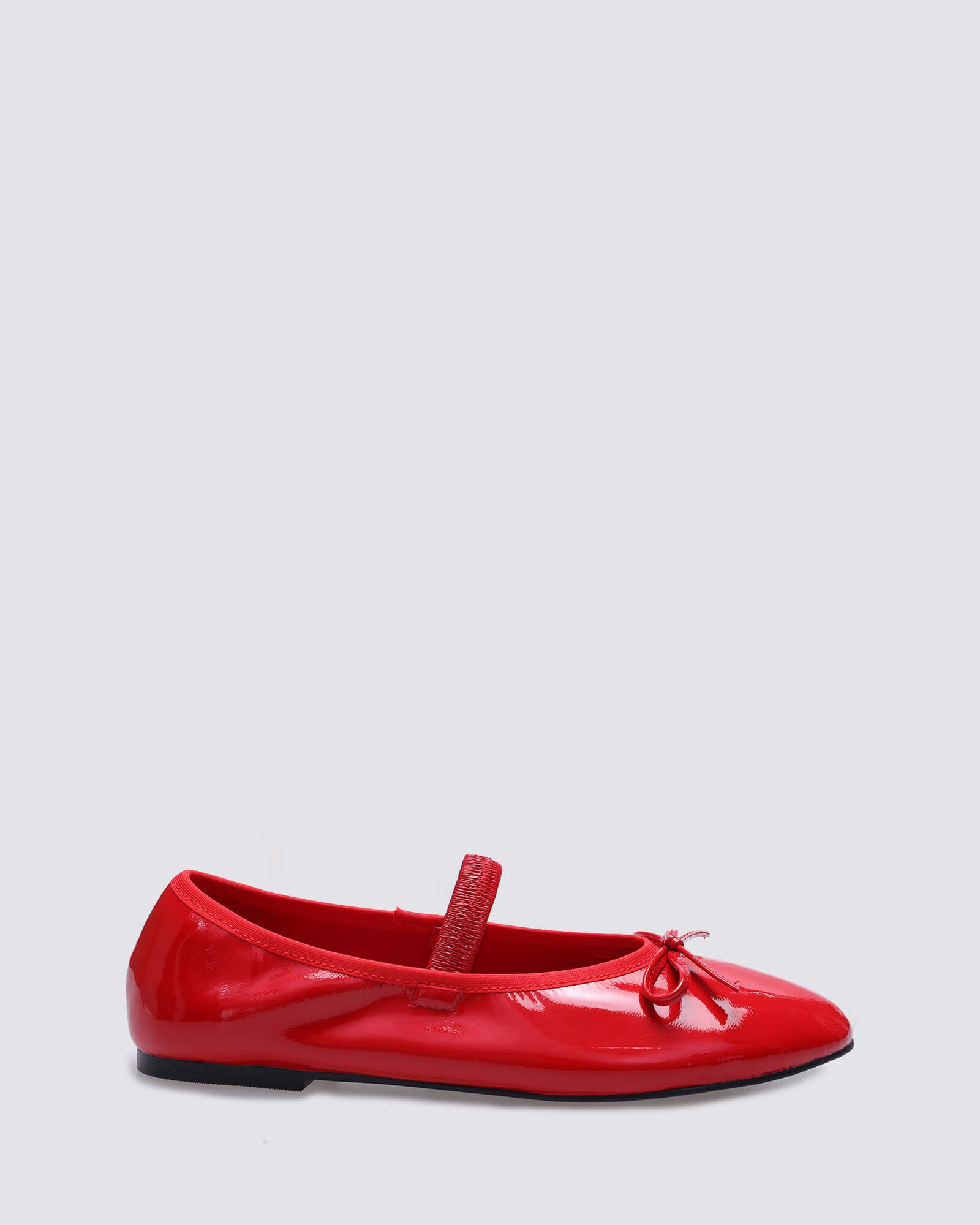 JADE MARYJANE BALLET FLATS RED PATENT