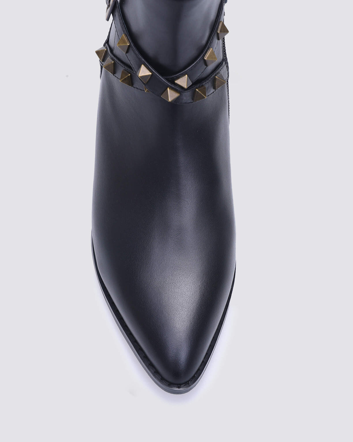 JEMIMA ANKLE BOOTS BLACK LEATHER