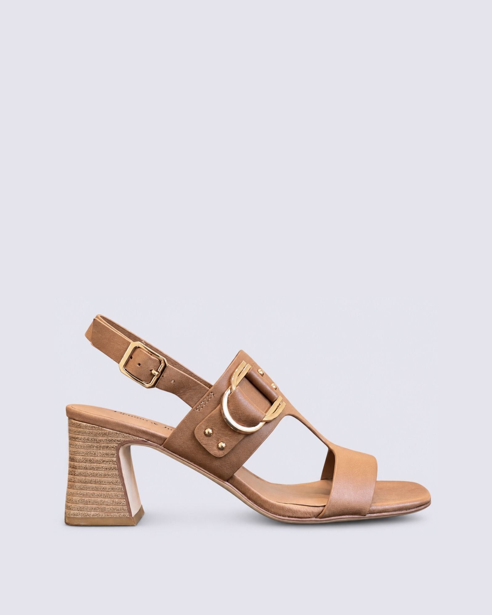 JENINE HEELS TAN/NATURAL