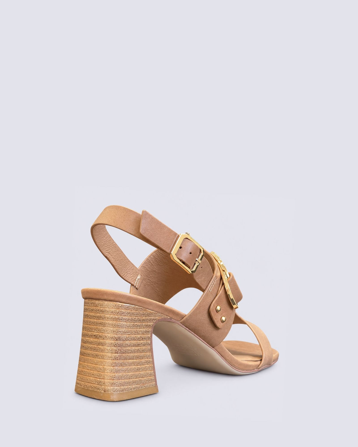 JENINE HEELS TAN/NATURAL