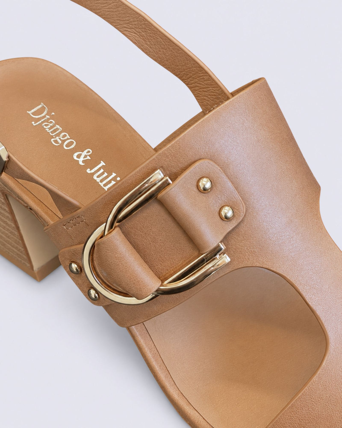 JENINE HEELS TAN/NATURAL