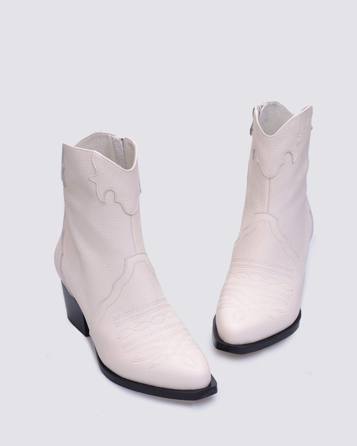 JERMONE ANKLE BOOTS OAT TUMBLE