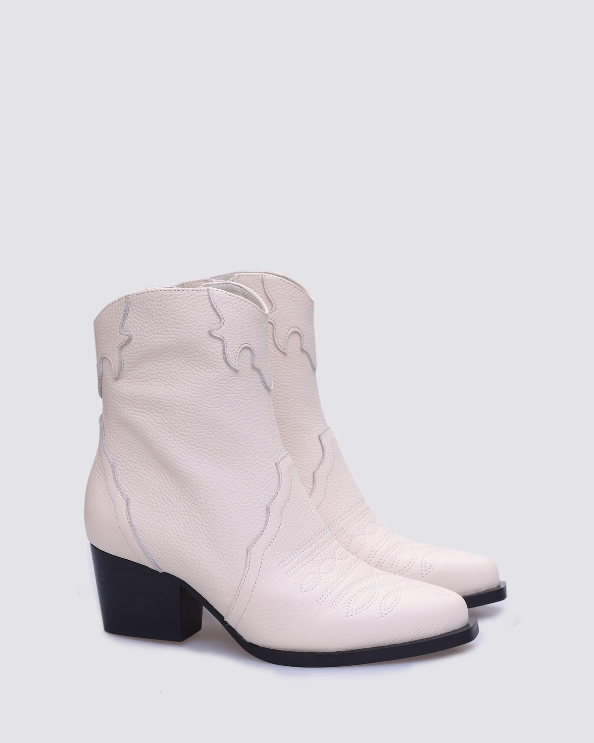 JERMONE ANKLE BOOTS OAT TUMBLE