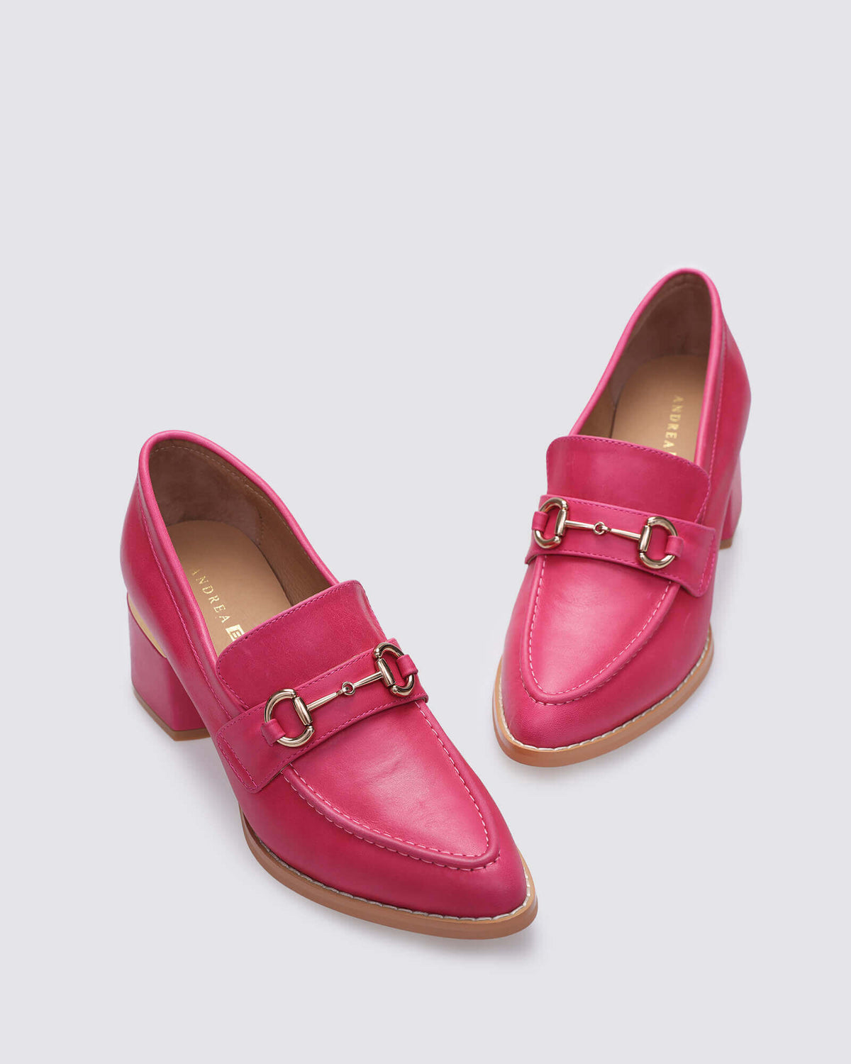 JESERE HEELED LOAFERS PINK