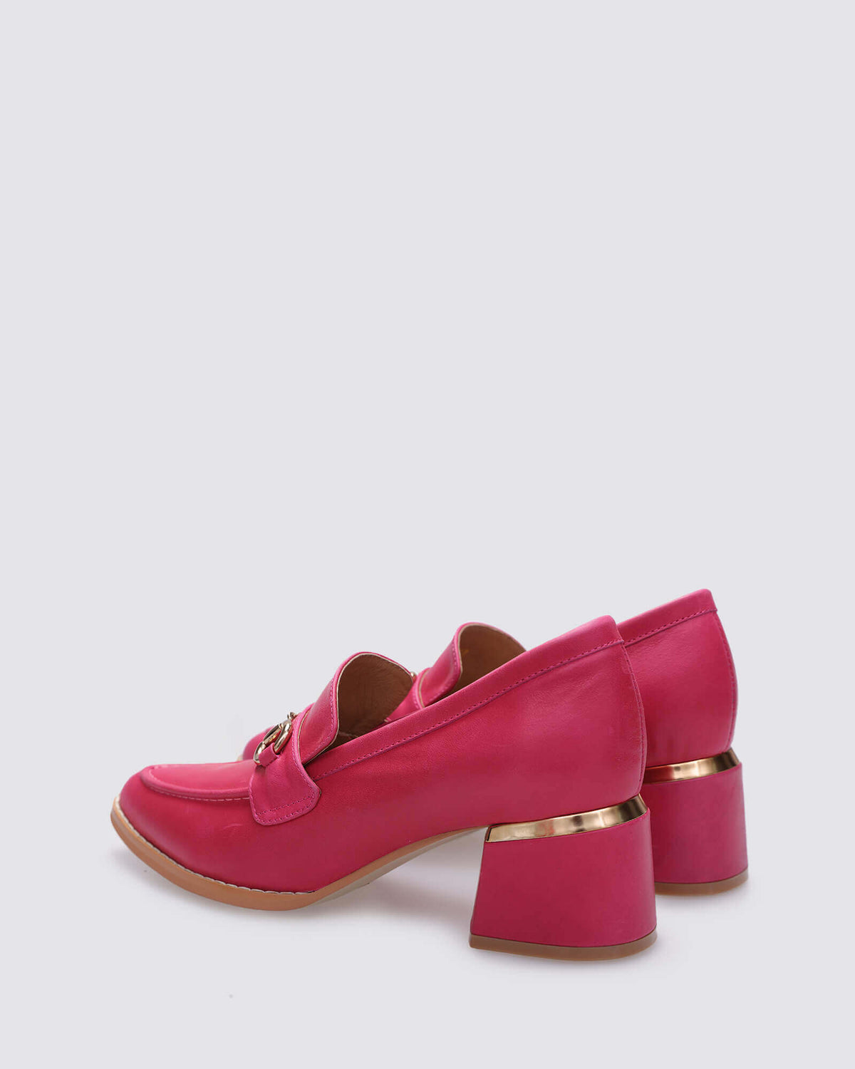 JESERE HEELED LOAFERS PINK