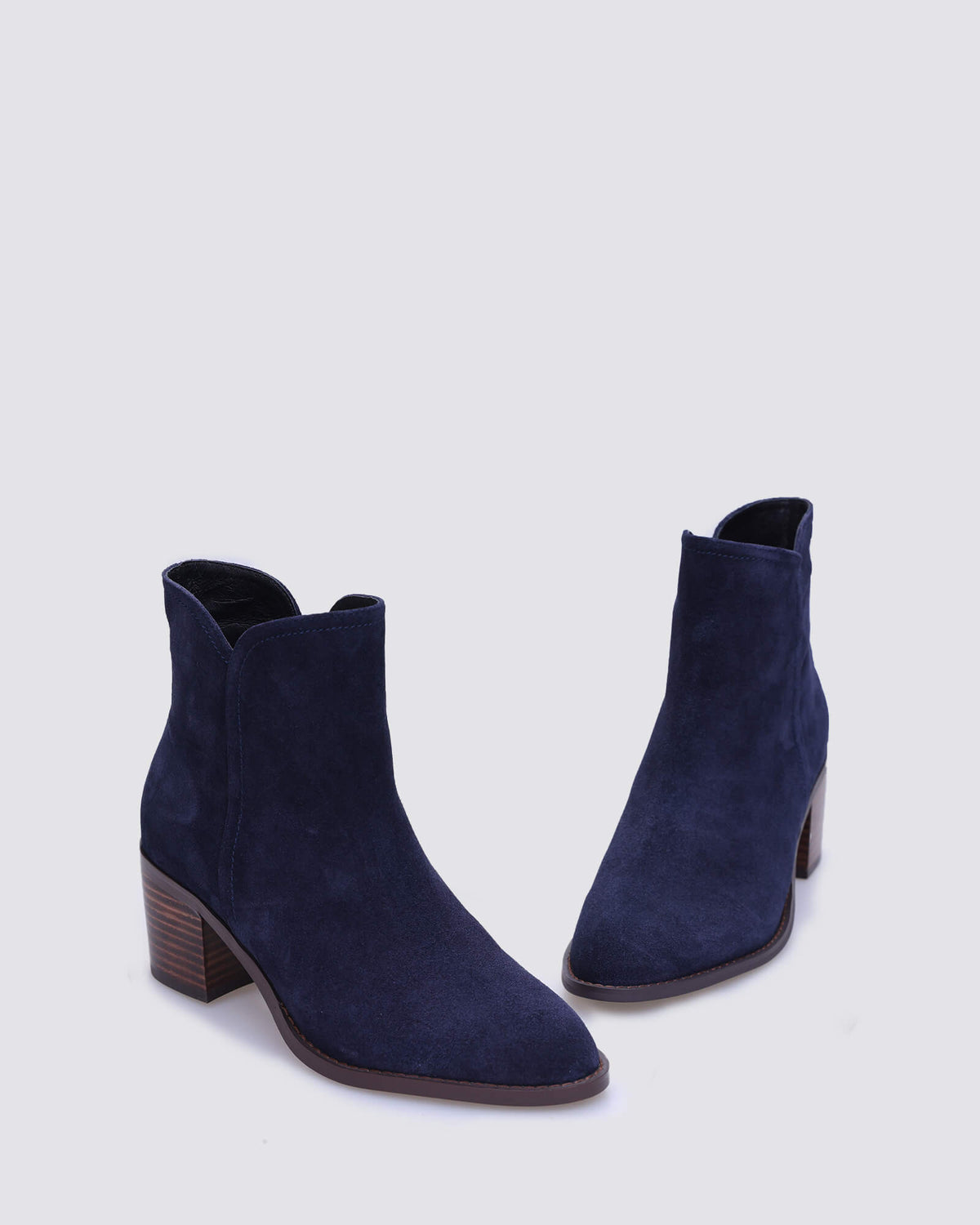 JESTER ANKLE BOOTS NAVY SUEDE