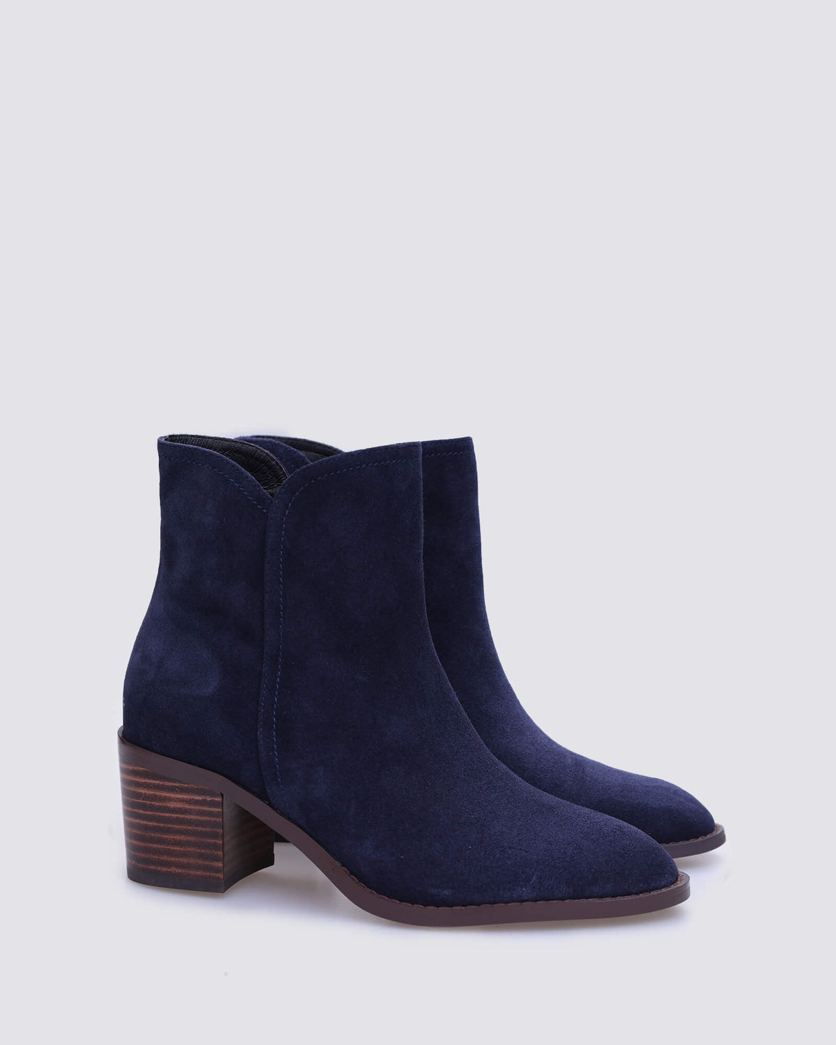 JESTER ANKLE BOOTS NAVY SUEDE