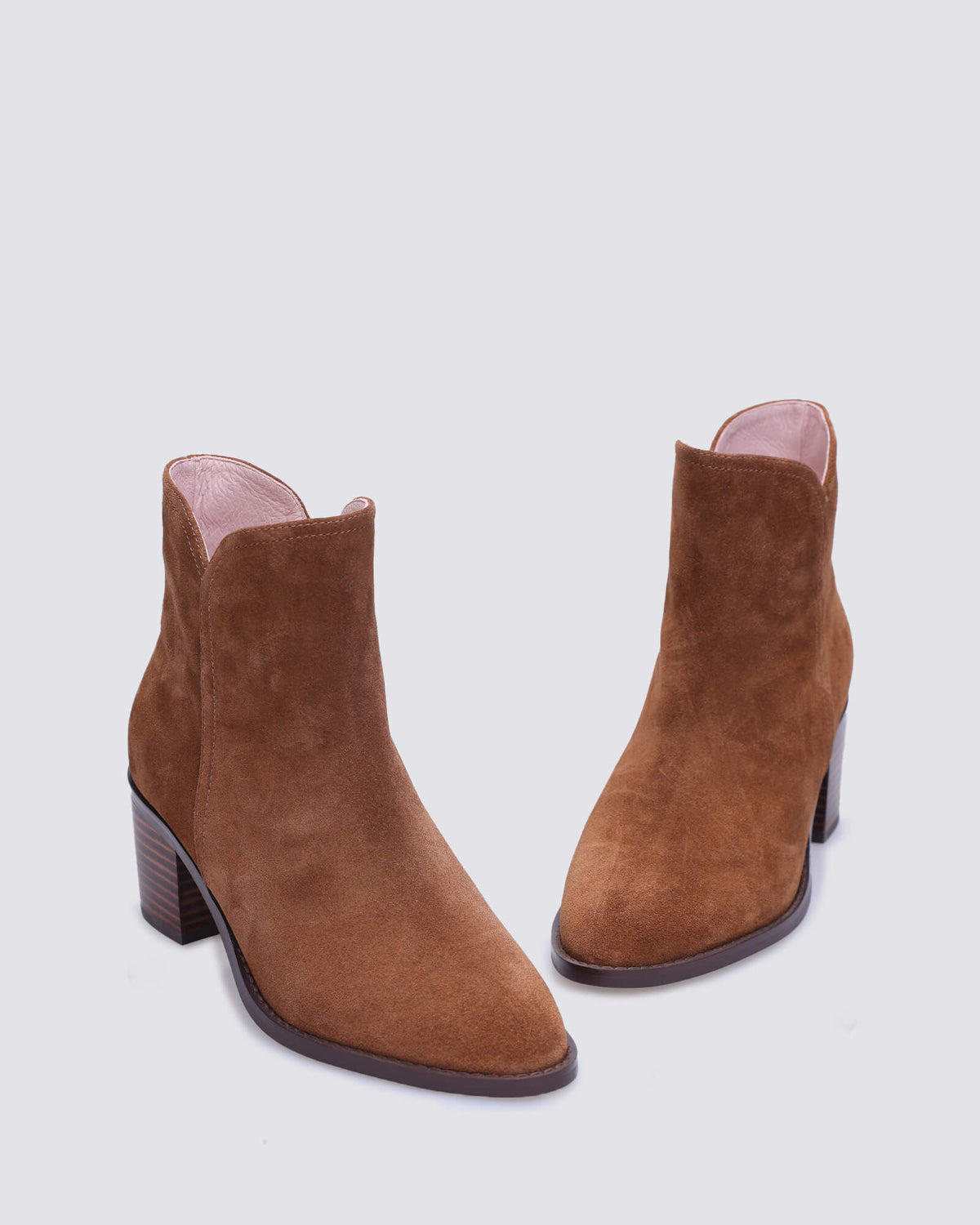 JESTER ANKLE BOOTS TAN SUEDE
