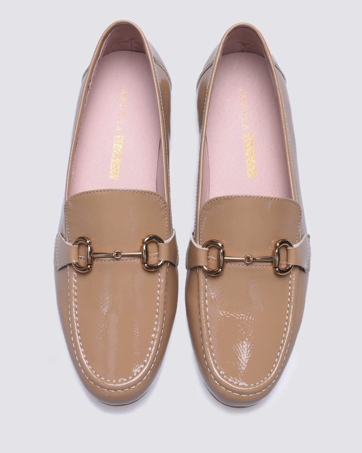 JITTERBUG LOAFERS CARAMEL PATENT LEATHER
