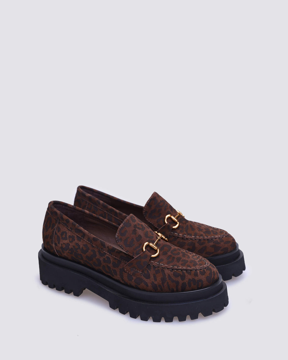 JOPLIN LOAFERS BLACK LEOPARD