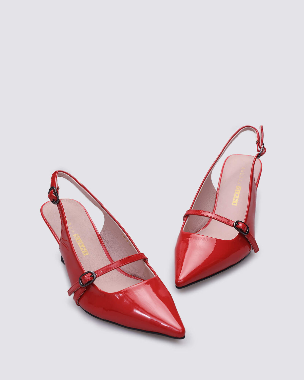 JULES HEELS RED PATENT