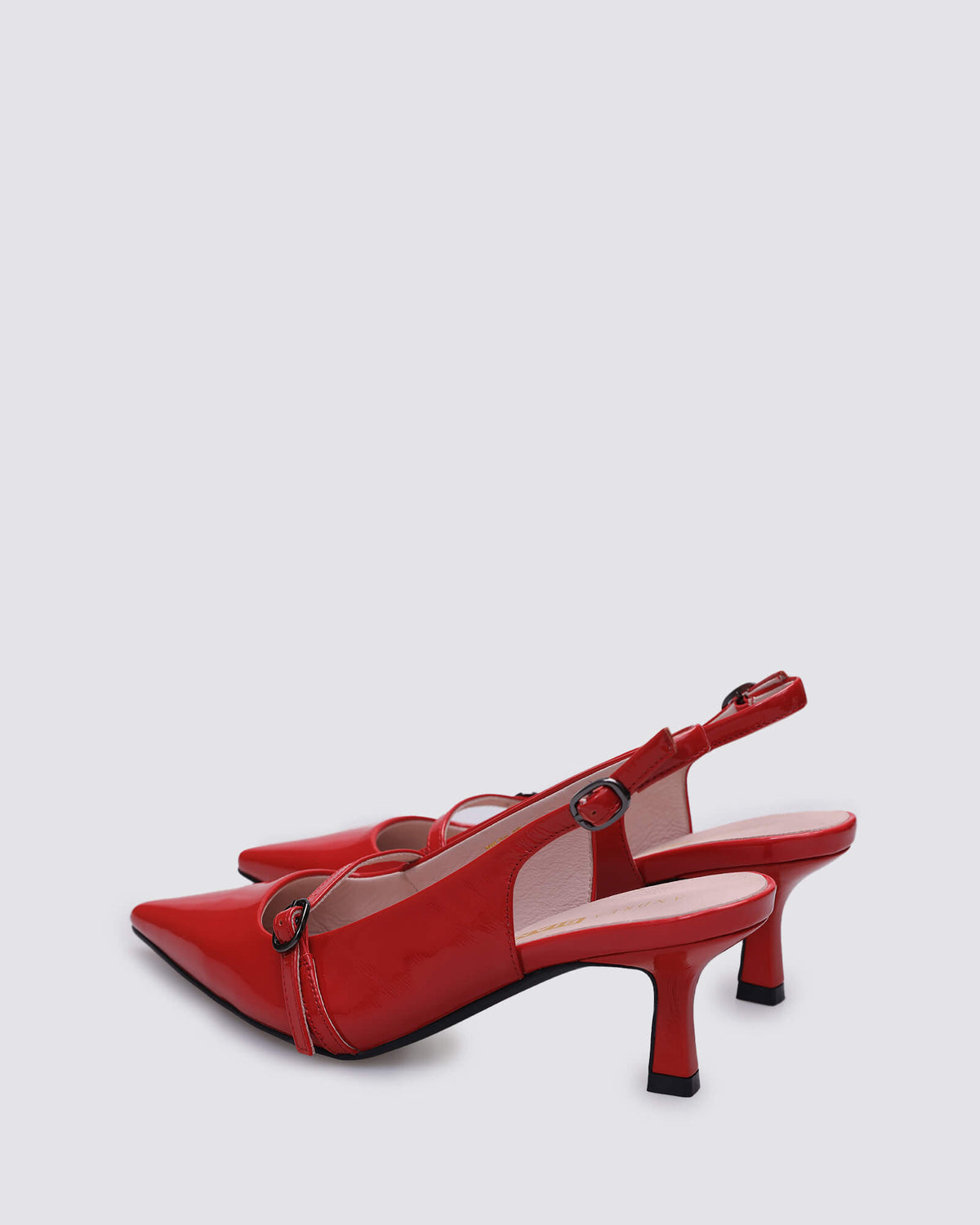 JULES HEELS RED PATENT