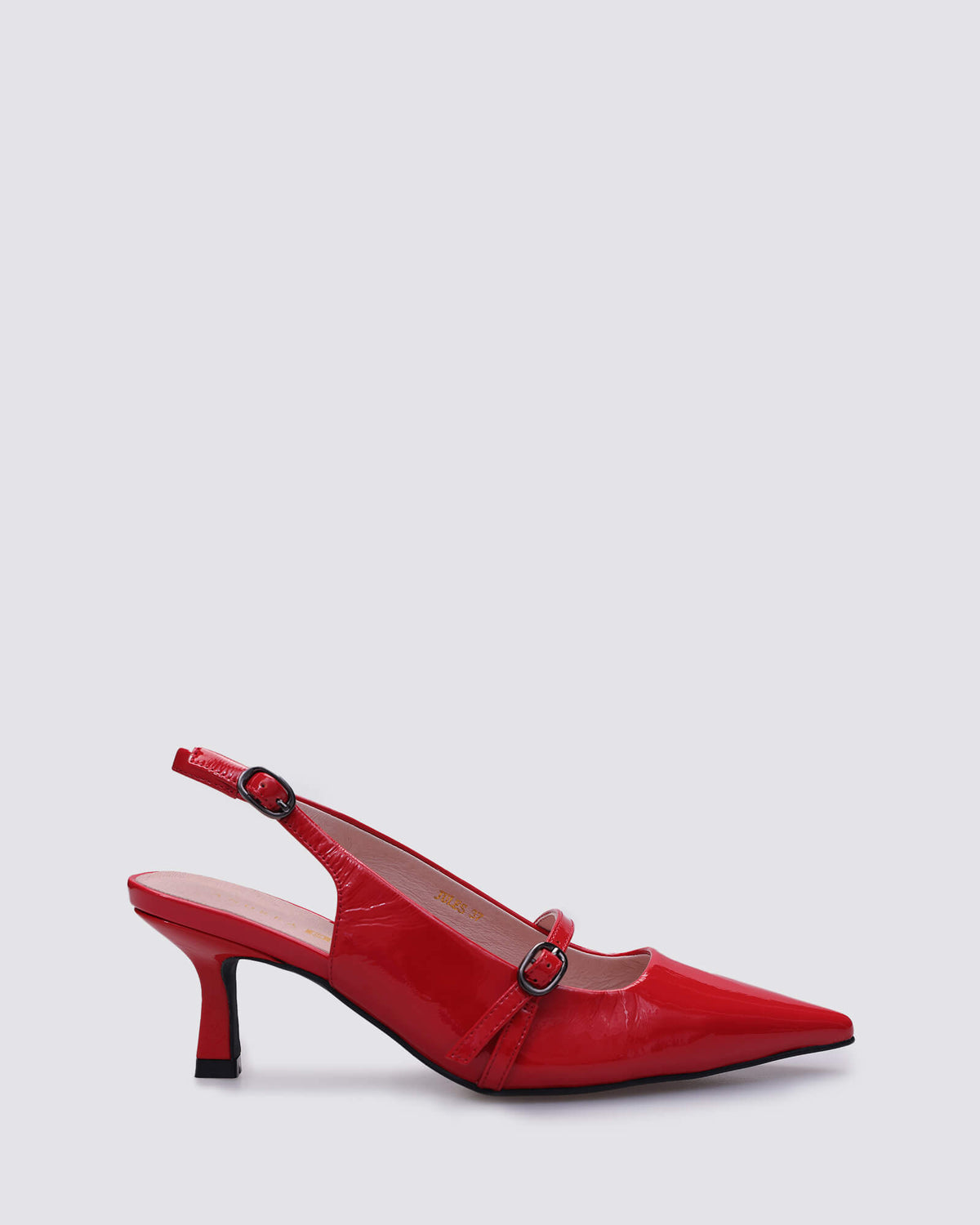 JULES HEELS RED PATENT