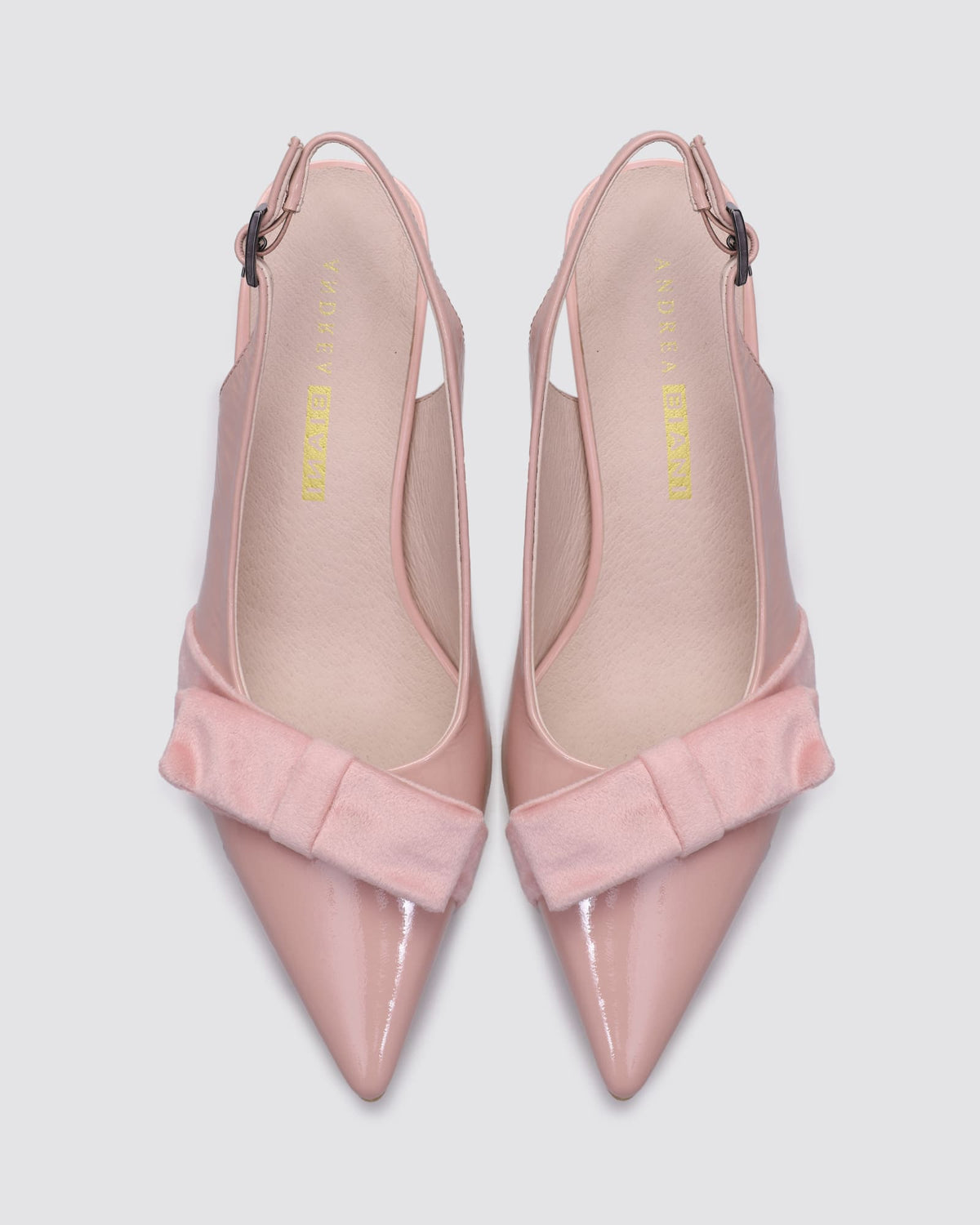 JULIA SLINGBACK HEELS PINK PATENT