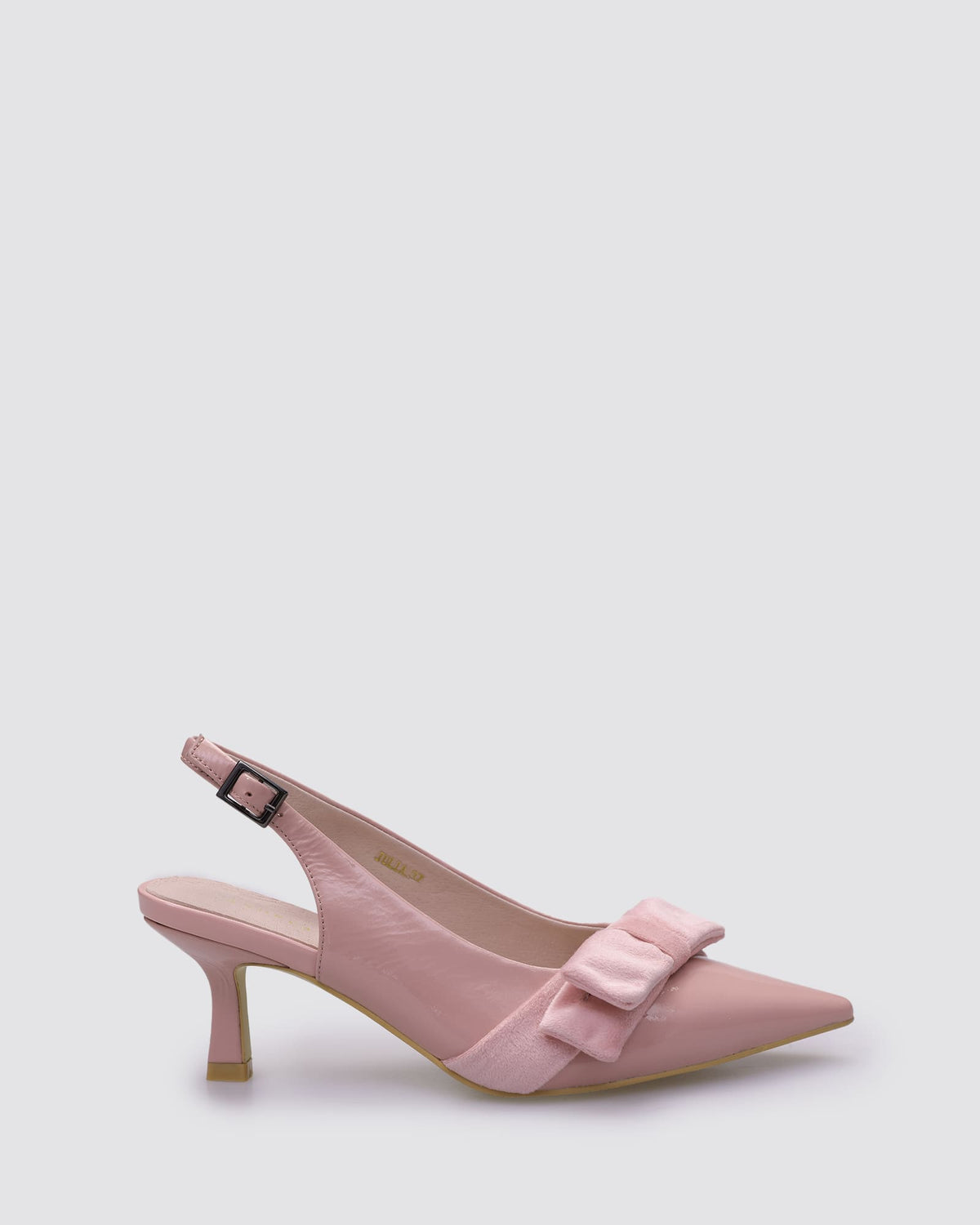 JULIA SLINGBACK HEELS PINK PATENT