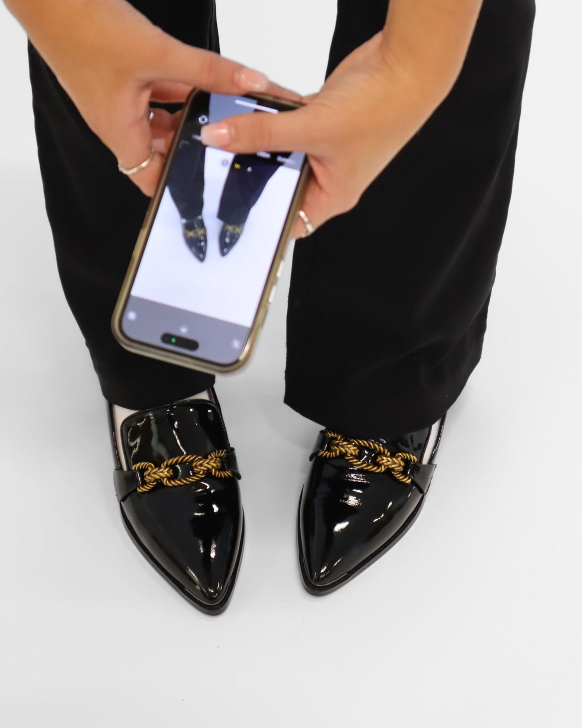 JULIET LOAFER BLACK PATENT