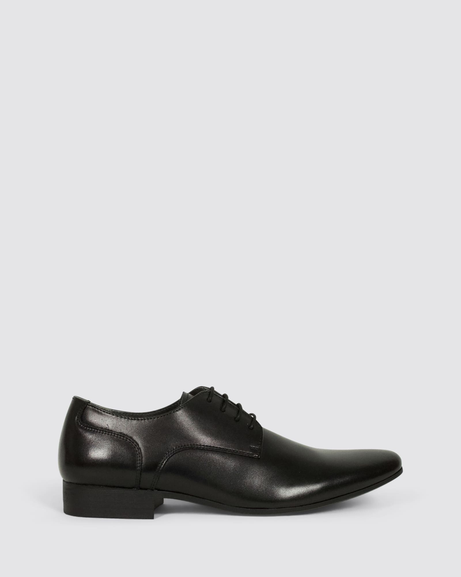 GRAND DRESS SHOES BLACK LEATHER