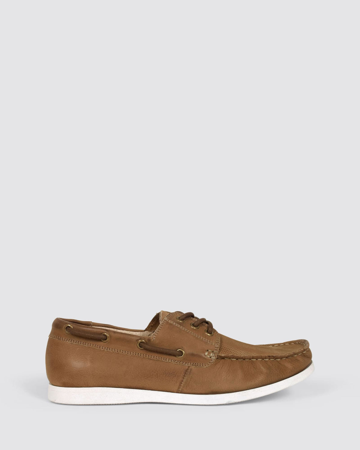 LATERAL LOAFERS TAN WASH LEATHER