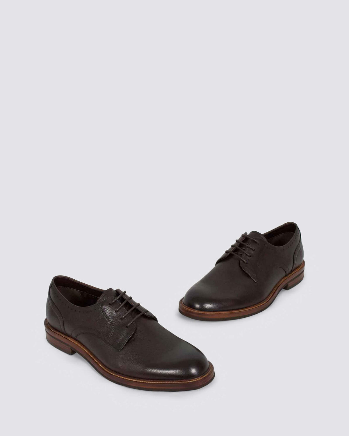 NOMAD MENS LACE UP SHOES MOCHA