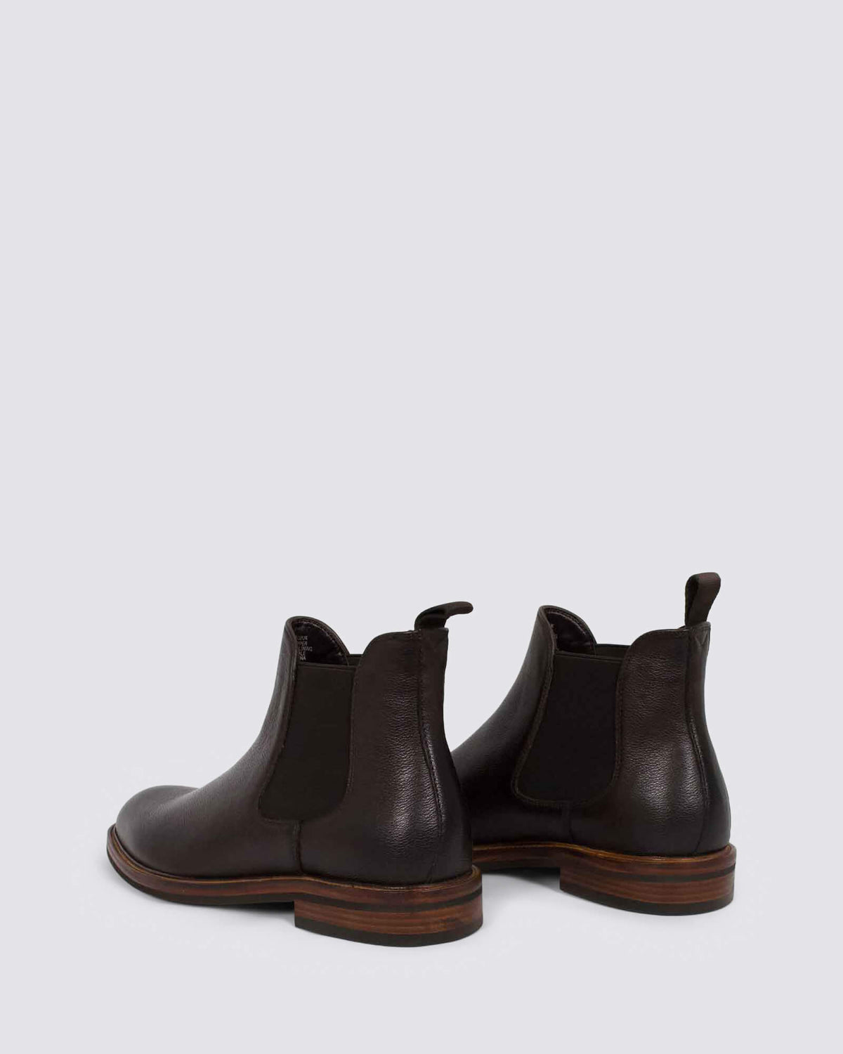 NUDGE MENS CHELSEA BOOTS BROWN