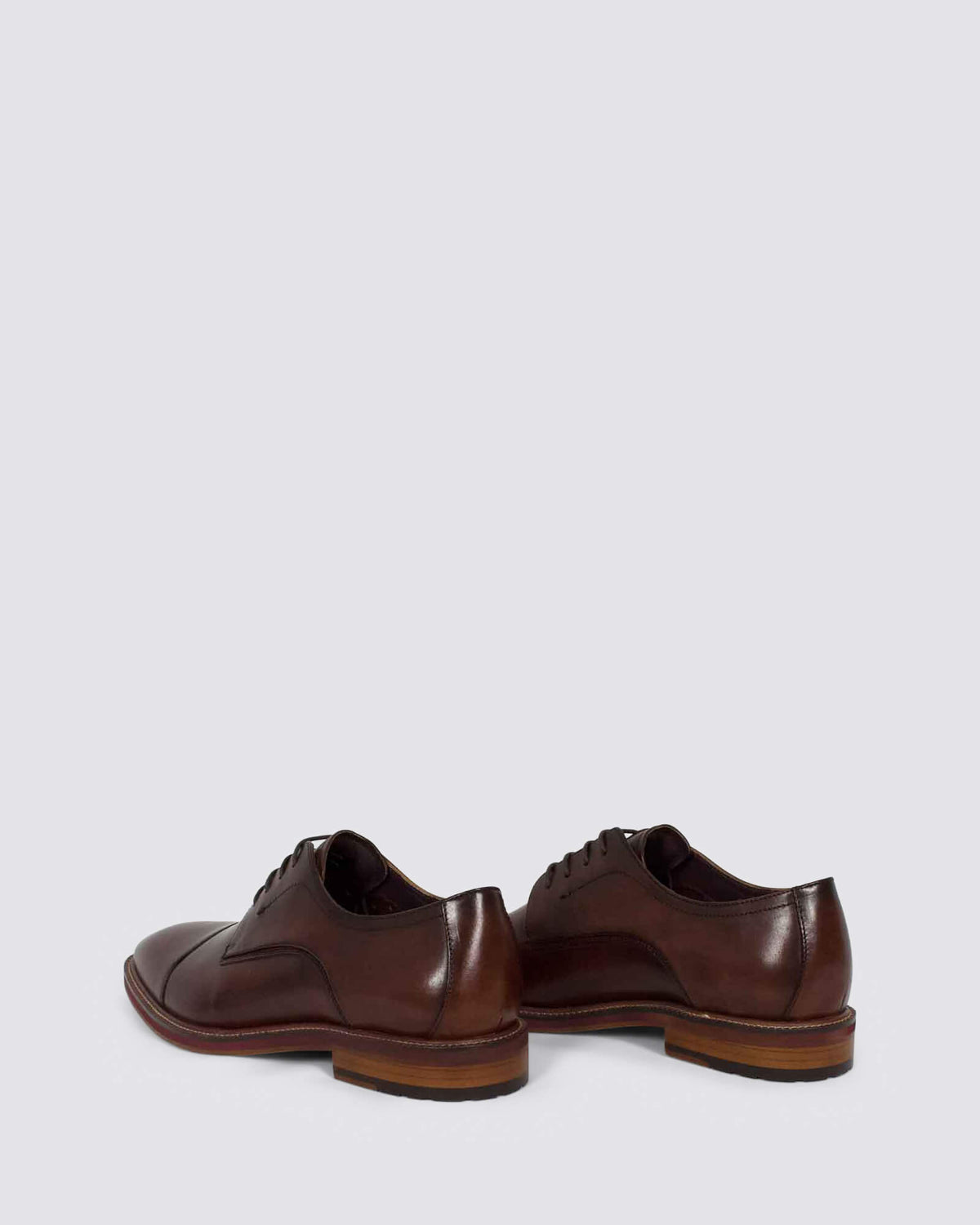 SCRIBBLE MENS SHOES CHOCOLATE
