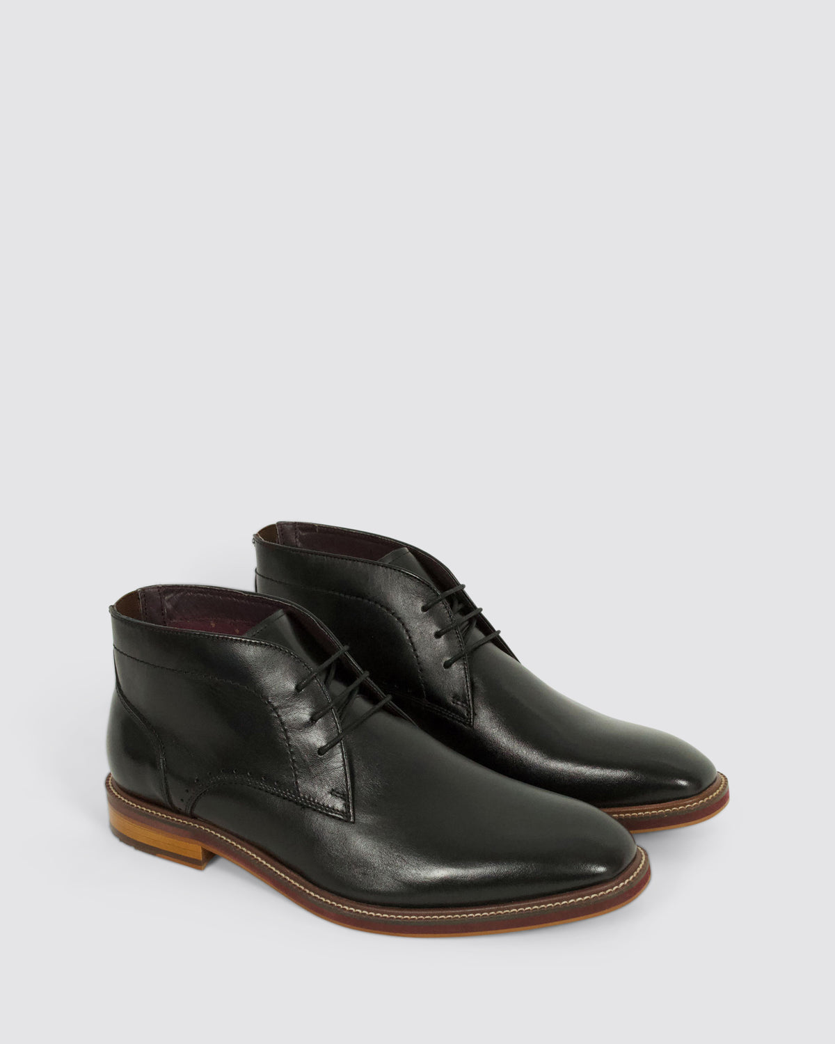 SKITTLE DRESS SHOES BLACK LEATHER