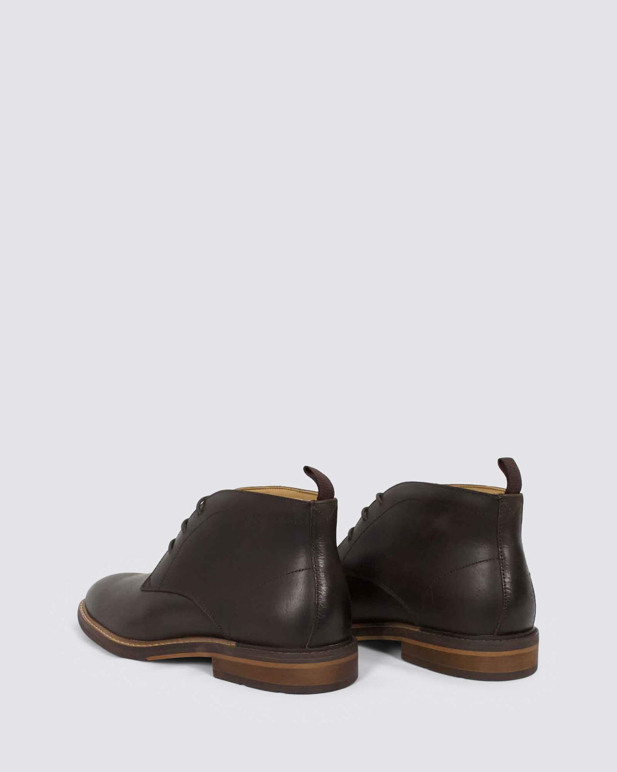 TARGA MENS LACE UP BOOTS BROWN