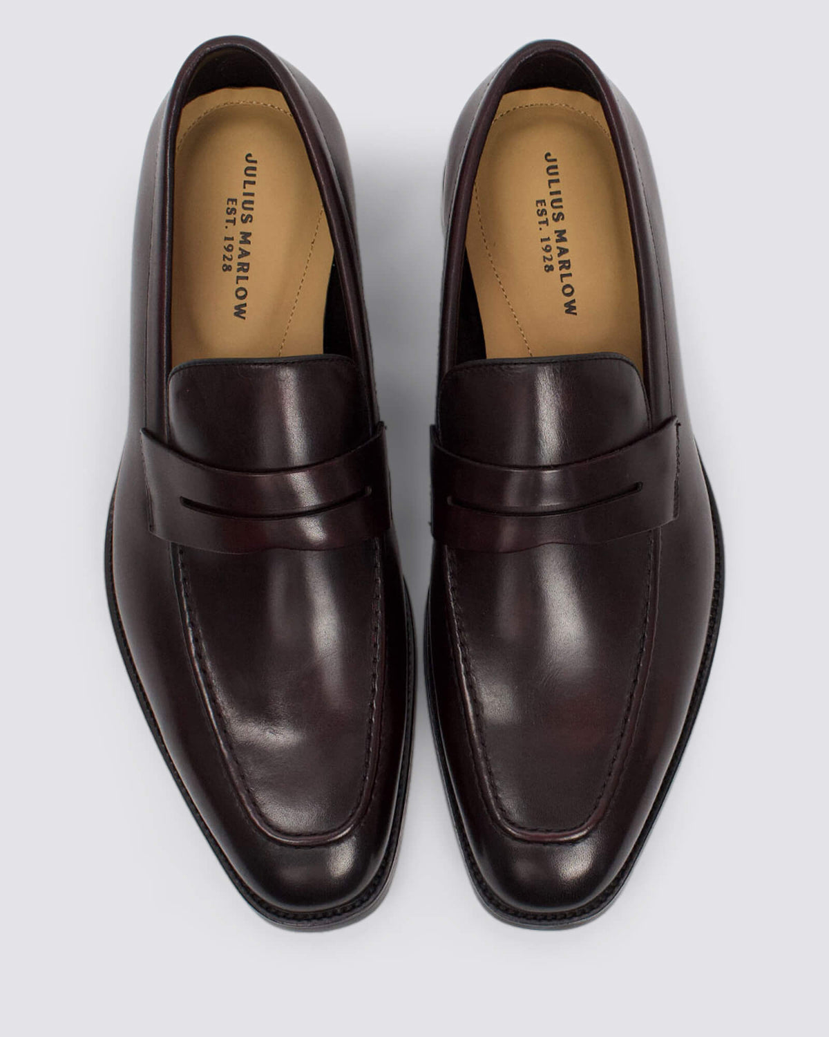 WAGER MENS LOAFERS WINE
