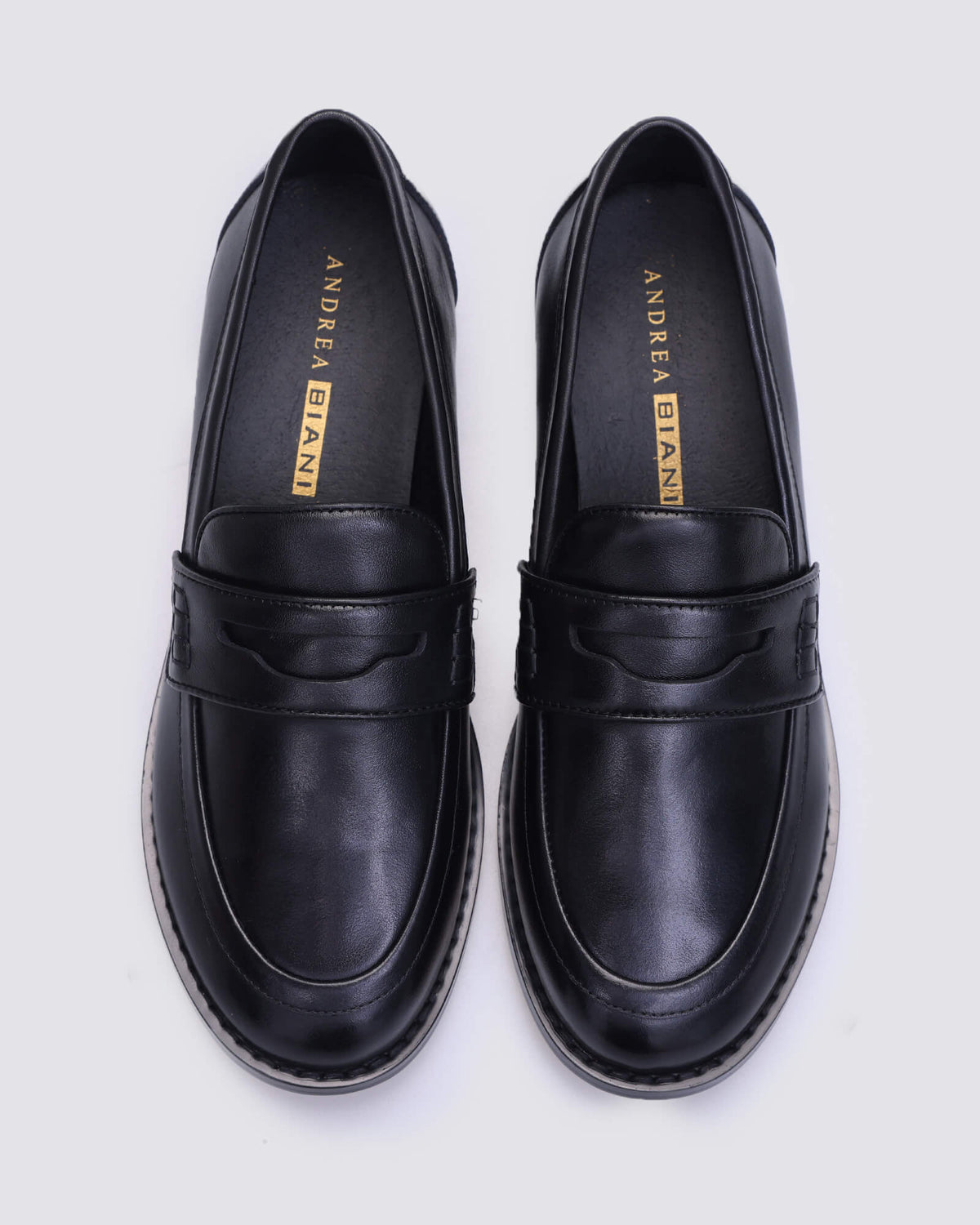 JUMP LOAFERS BLACK LEATHER