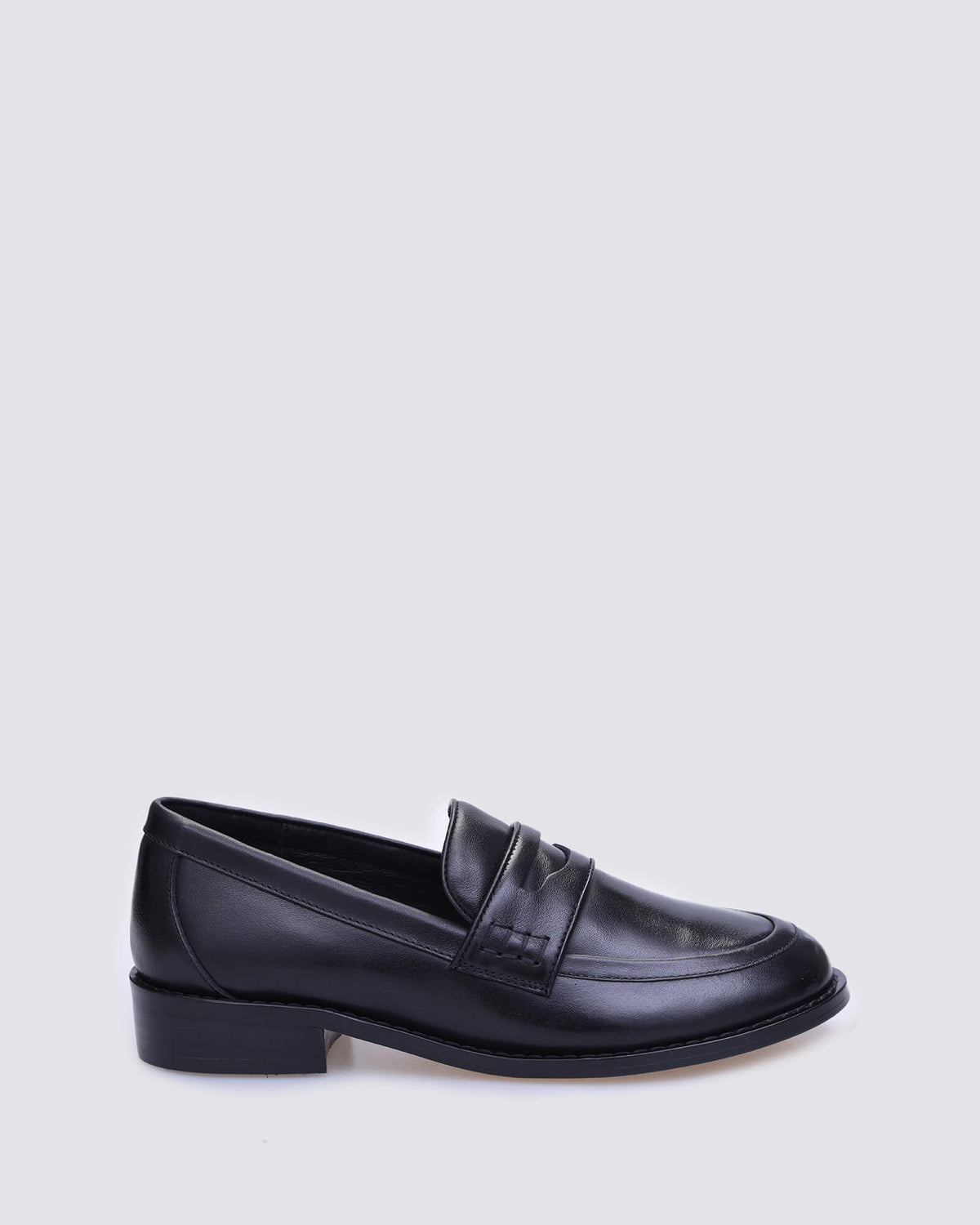 JUMP LOAFERS BLACK LEATHER