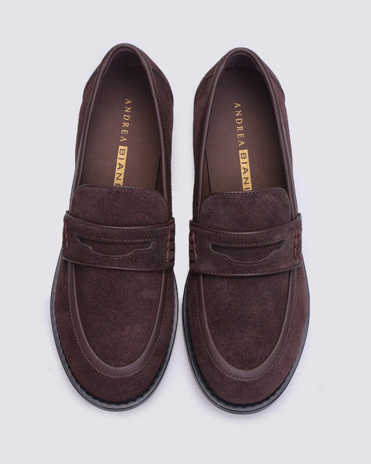 JUMP LOAFERS CHOCOLATE SUEDE